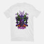 Evangelion Samurai-Mens-Basic-Tee-sarudrawss