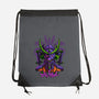 Evangelion Samurai-None-Drawstring-Bag-sarudrawss