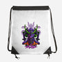 Evangelion Samurai-None-Drawstring-Bag-sarudrawss