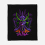 Evangelion Samurai-None-Fleece-Blanket-sarudrawss
