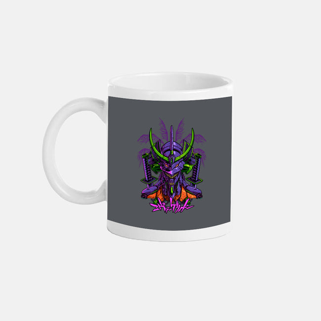 Evangelion Samurai-None-Mug-Drinkware-sarudrawss