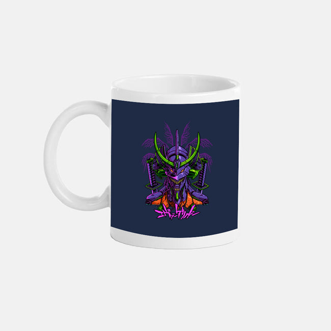 Evangelion Samurai-None-Mug-Drinkware-sarudrawss