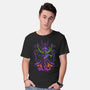 Evangelion Samurai-Mens-Basic-Tee-sarudrawss