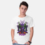 Evangelion Samurai-Mens-Basic-Tee-sarudrawss