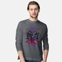 Evangelion Samurai-Mens-Long Sleeved-Tee-sarudrawss