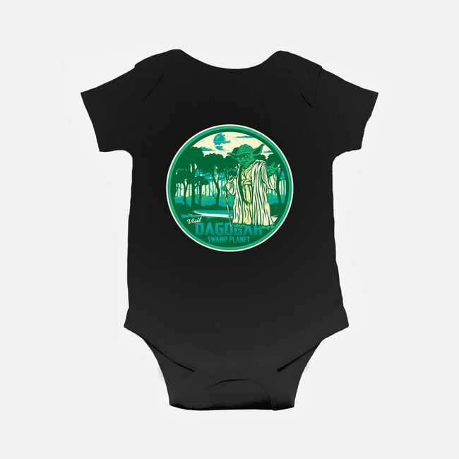 Visit The Swamp Planet-Baby-Basic-Onesie-CarloJ1956