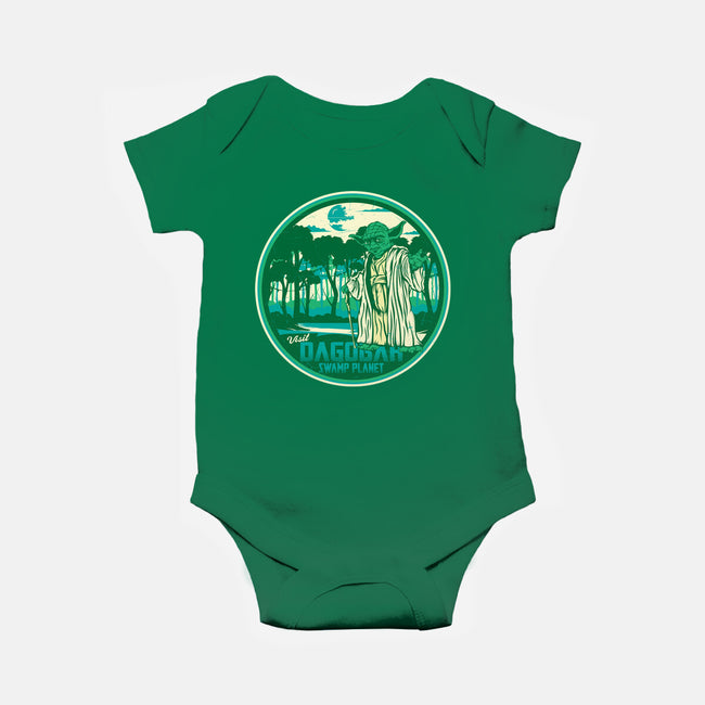 Visit The Swamp Planet-Baby-Basic-Onesie-CarloJ1956