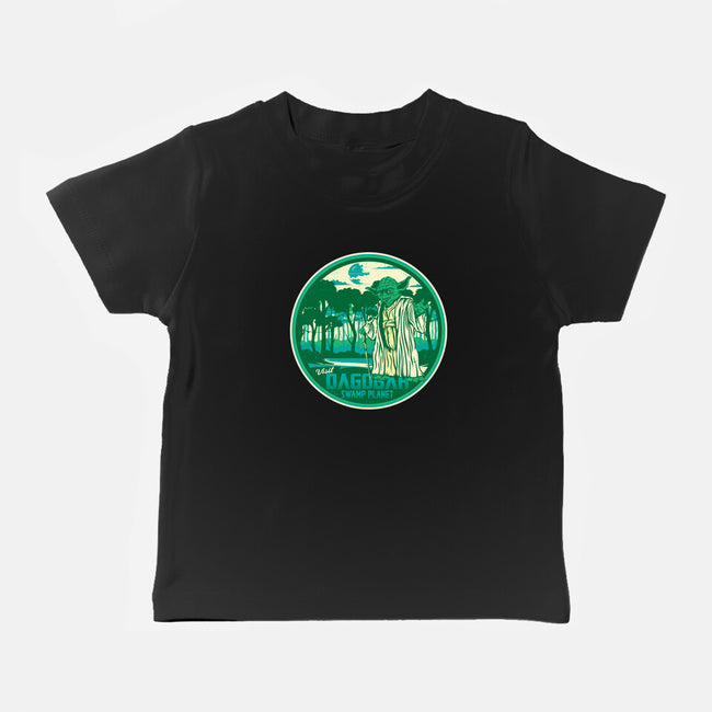 Visit The Swamp Planet-Baby-Basic-Tee-CarloJ1956