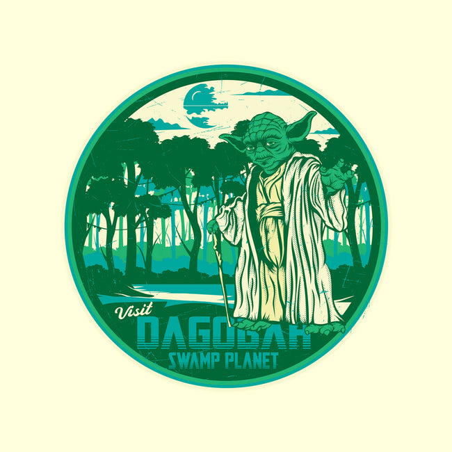 Visit The Swamp Planet-None-Glossy-Sticker-CarloJ1956