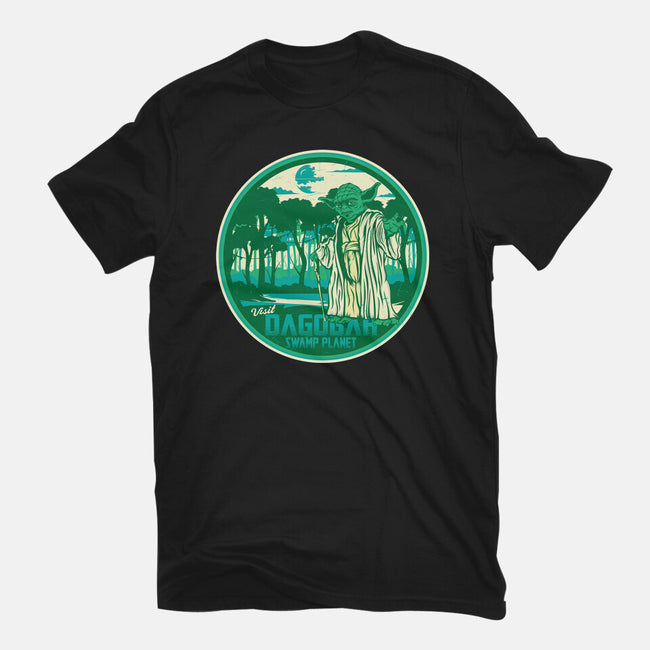 Visit The Swamp Planet-Mens-Premium-Tee-CarloJ1956