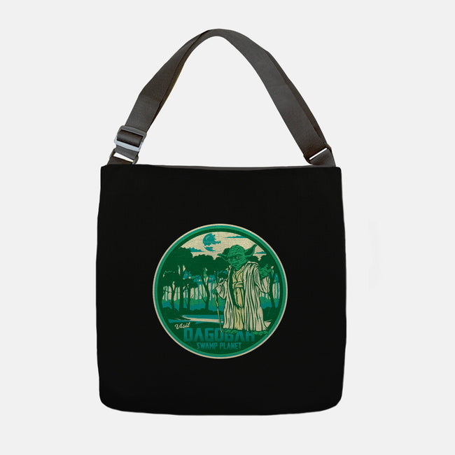 Visit The Swamp Planet-None-Adjustable Tote-Bag-CarloJ1956
