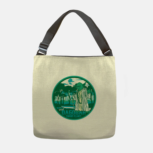 Visit The Swamp Planet-None-Adjustable Tote-Bag-CarloJ1956