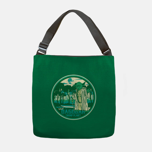 Visit The Swamp Planet-None-Adjustable Tote-Bag-CarloJ1956