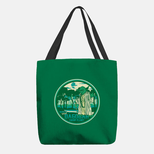 Visit The Swamp Planet-None-Basic Tote-Bag-CarloJ1956
