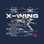 X-wing Rebel Alliance-Unisex-Pullover-Sweatshirt-alfbocreative