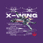 X-wing Rebel Alliance-Womens-Fitted-Tee-alfbocreative