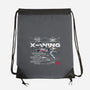 X-wing Rebel Alliance-None-Drawstring-Bag-alfbocreative