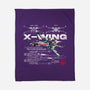 X-wing Rebel Alliance-None-Fleece-Blanket-alfbocreative
