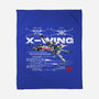 X-wing Rebel Alliance-None-Fleece-Blanket-alfbocreative