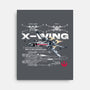 X-wing Rebel Alliance-None-Stretched-Canvas-alfbocreative