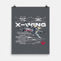 X-wing Rebel Alliance-None-Matte-Poster-alfbocreative