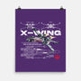 X-wing Rebel Alliance-None-Matte-Poster-alfbocreative