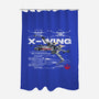 X-wing Rebel Alliance-None-Polyester-Shower Curtain-alfbocreative