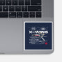 X-wing Rebel Alliance-None-Glossy-Sticker-alfbocreative