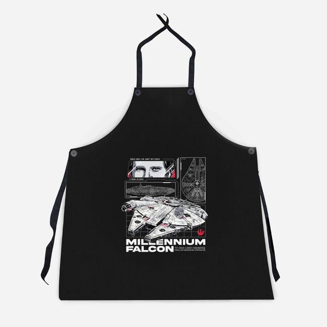 M Falcon Rebel Alliance-Unisex-Kitchen-Apron-alfbocreative