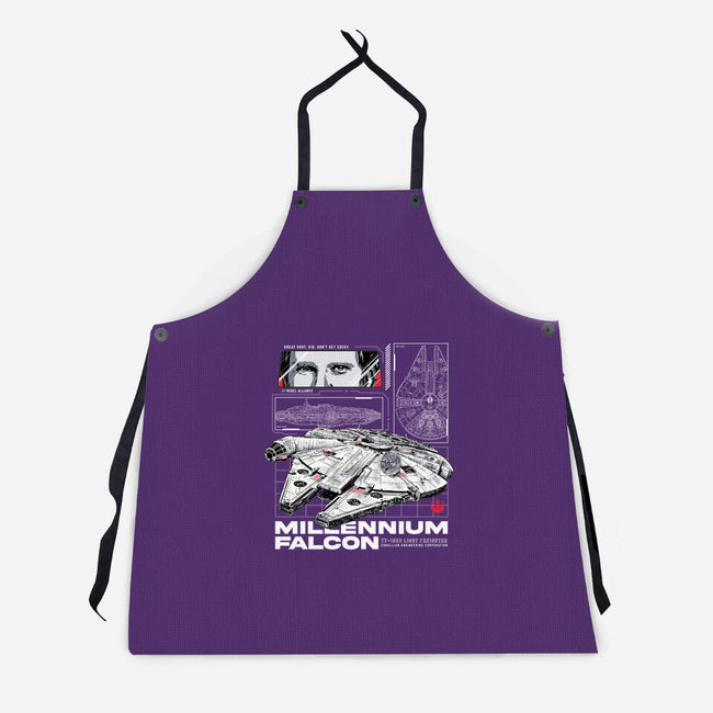 M Falcon Rebel Alliance-Unisex-Kitchen-Apron-alfbocreative