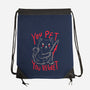You Pet You Regret-None-Drawstring-Bag-koalastudio