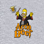 Homer Potter-Womens-V-Neck-Tee-Barbadifuoco