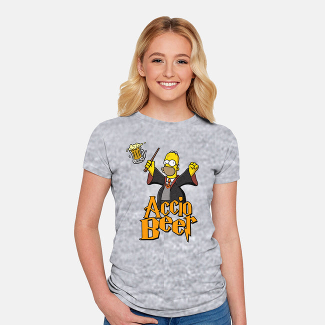 Homer Potter-Womens-Fitted-Tee-Barbadifuoco