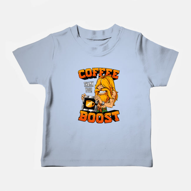Coffee Boost-Baby-Basic-Tee-Tronyx79