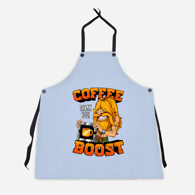 Coffee Boost-Unisex-Kitchen-Apron-Tronyx79