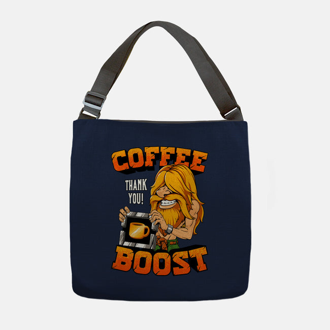 Coffee Boost-None-Adjustable Tote-Bag-Tronyx79