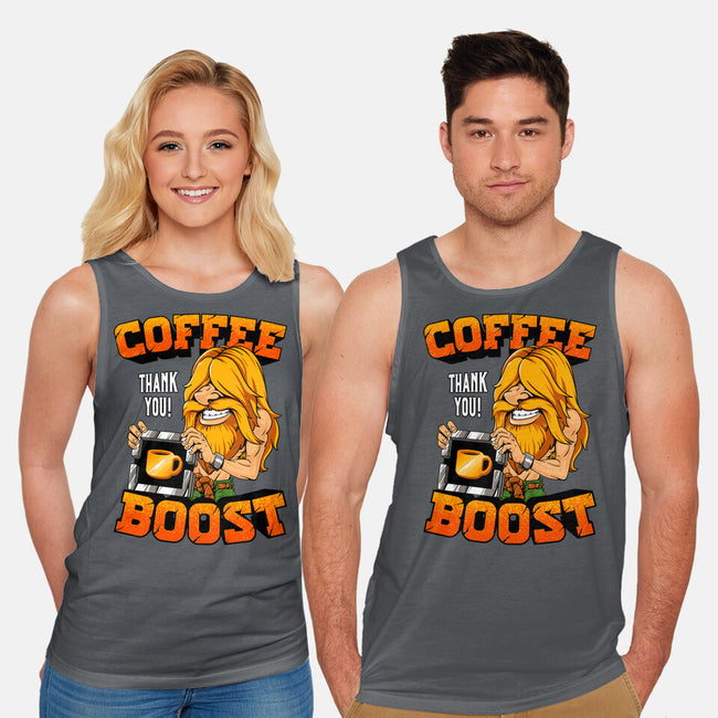 Coffee Boost-Unisex-Basic-Tank-Tronyx79