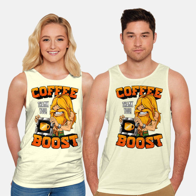 Coffee Boost-Unisex-Basic-Tank-Tronyx79