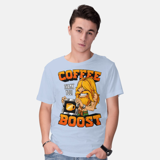 Coffee Boost-Mens-Basic-Tee-Tronyx79