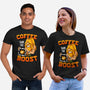 Coffee Boost-Unisex-Basic-Tee-Tronyx79