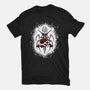 Deepnest Princess-Womens-Fitted-Tee-JanGrackleArt