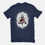 Deepnest Princess-Womens-Fitted-Tee-JanGrackleArt