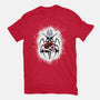 Deepnest Princess-Womens-Fitted-Tee-JanGrackleArt