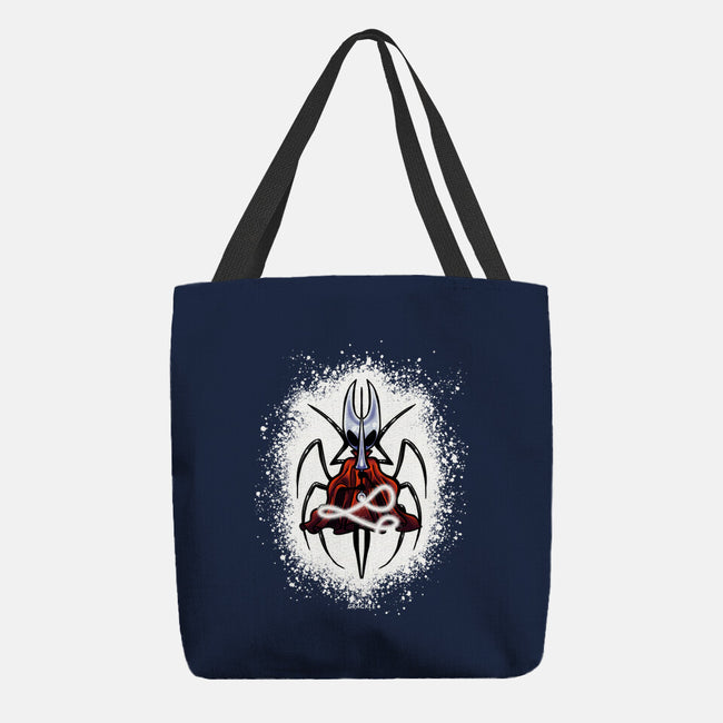 Deepnest Princess-None-Basic Tote-Bag-JanGrackleArt