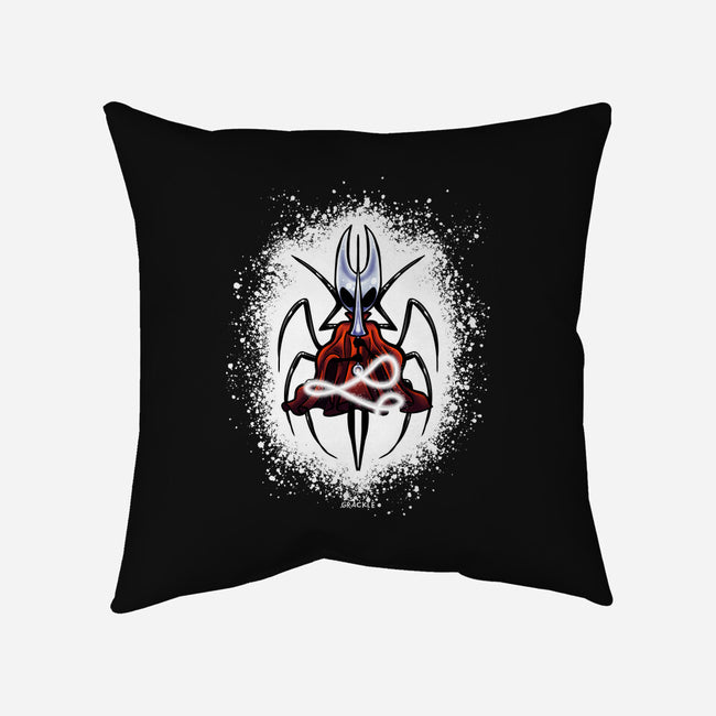 Deepnest Princess-None-Removable Cover w Insert-Throw Pillow-JanGrackleArt