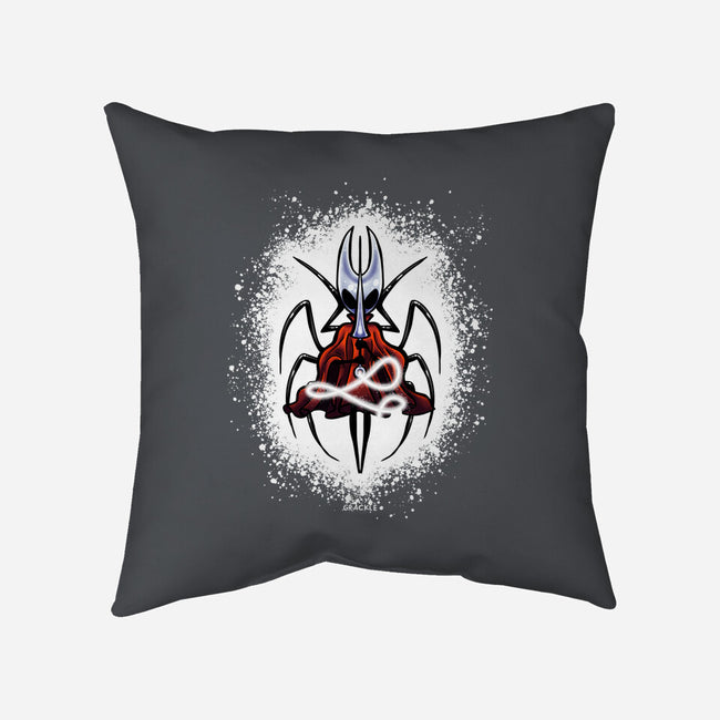 Deepnest Princess-None-Removable Cover w Insert-Throw Pillow-JanGrackleArt