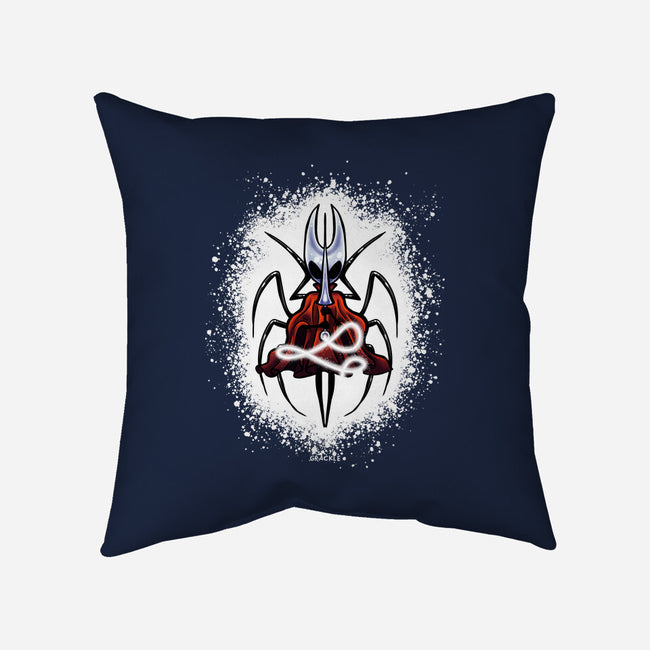 Deepnest Princess-None-Removable Cover w Insert-Throw Pillow-JanGrackleArt