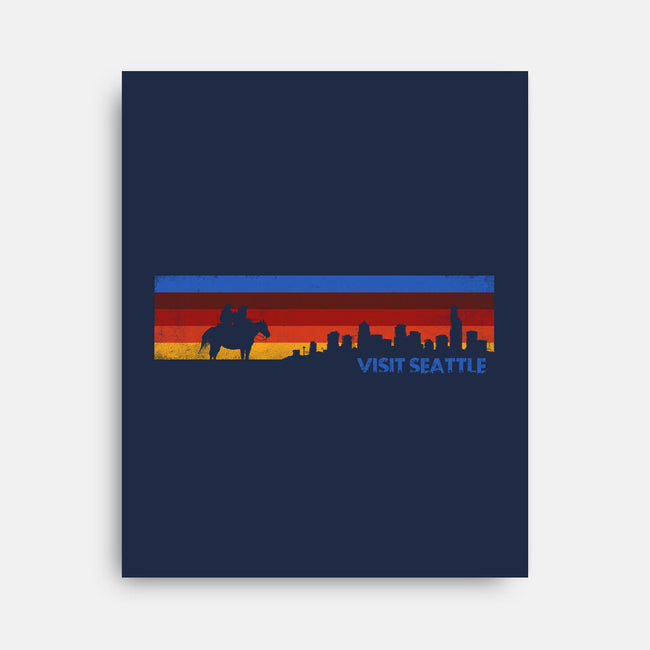 Visit Seattle-None-Stretched-Canvas-rocketman_art