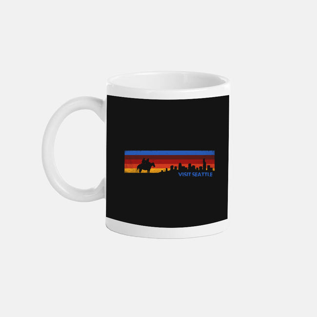 Visit Seattle-None-Mug-Drinkware-rocketman_art