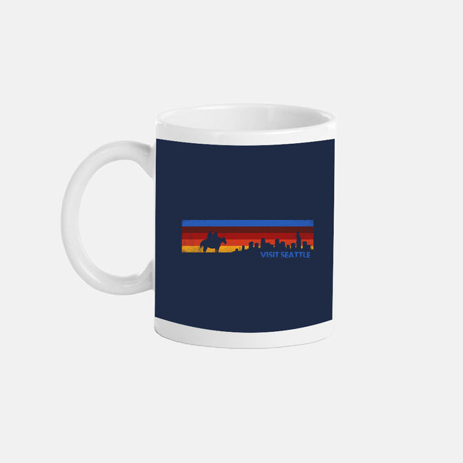Visit Seattle-None-Mug-Drinkware-rocketman_art